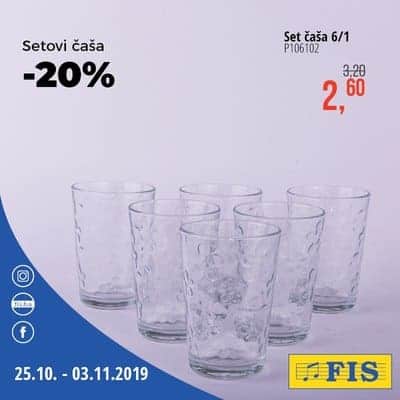 odlicna vanredna fis akcija. snizenje 20%