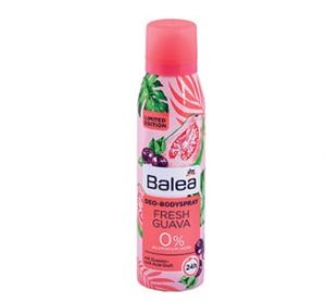 Balea Fresh Guava deo sprej, 150 ml Osjećaj svježine i do 24 sata.