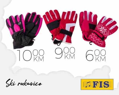 Iz bogate ponude FIS zimske odjeće izdvajamo tople jakne, kape, rukavice, šalove i sve što vam treba ove zime da bi vam bilo toplo i ugodno. ski rukavice. 