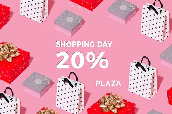 PLAZA Shopping days! Sniženje 20%!