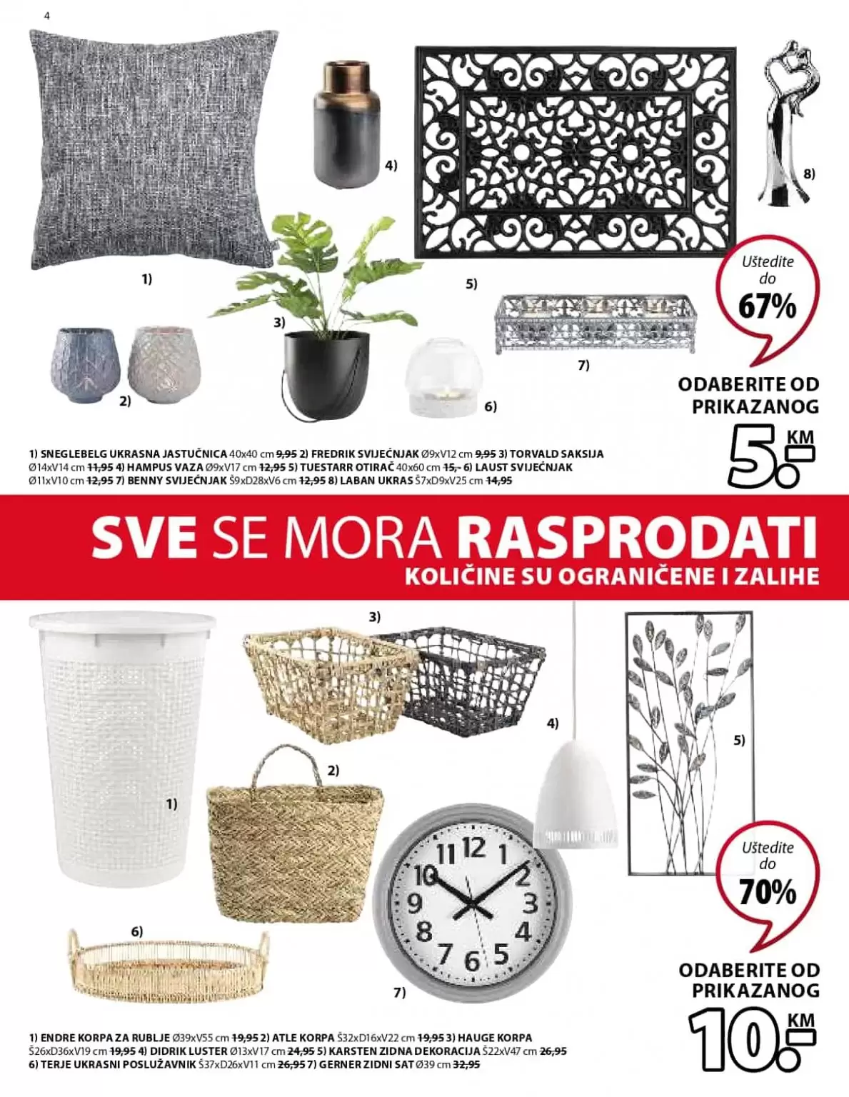 Jysk RASPRODAJA uštedite do 65! ustedite.ba