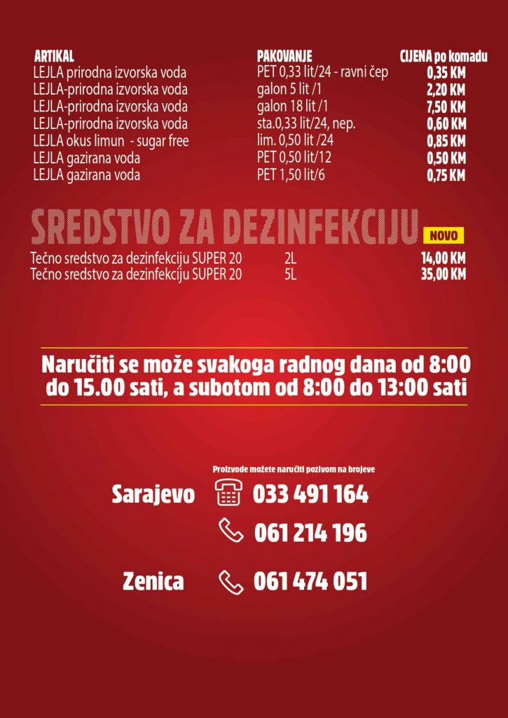 Sarajevsko pivo online kupovina. besplatna dostava covid 19