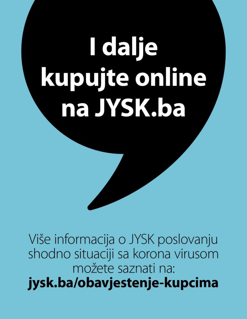 JYSK akcijski katalog. snizenje. popust. akcija. popusti. online kupovina. covid 19. korona virus. 