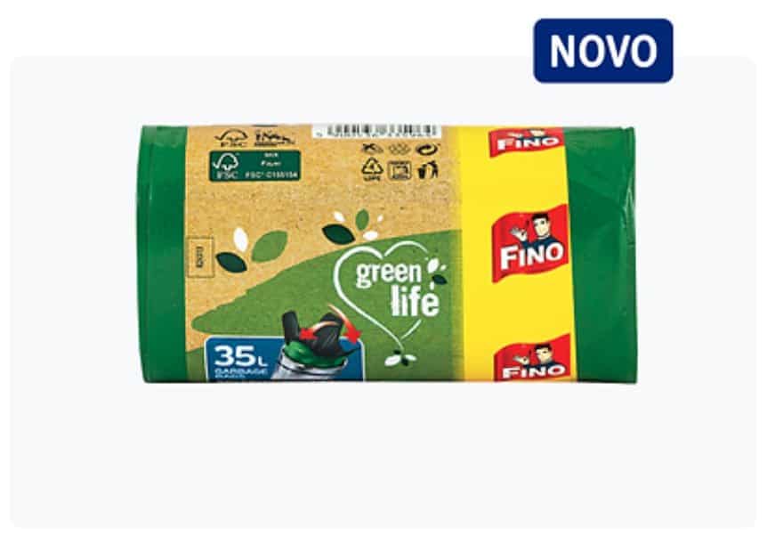 FINO, green life, vrećice za smeće, 35l, 22 kom.