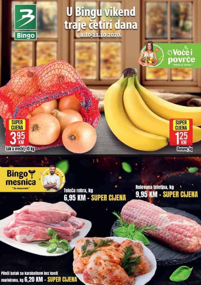 bingo akcija. bingo katalog. bingo akcija. bingo popust. svjeze meso u bingu. gdje kupiti banane.  