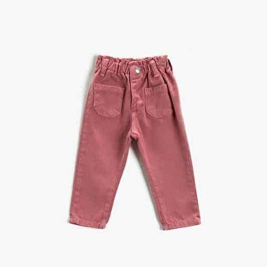roze pantalone za djevojcice, djecije pantalone