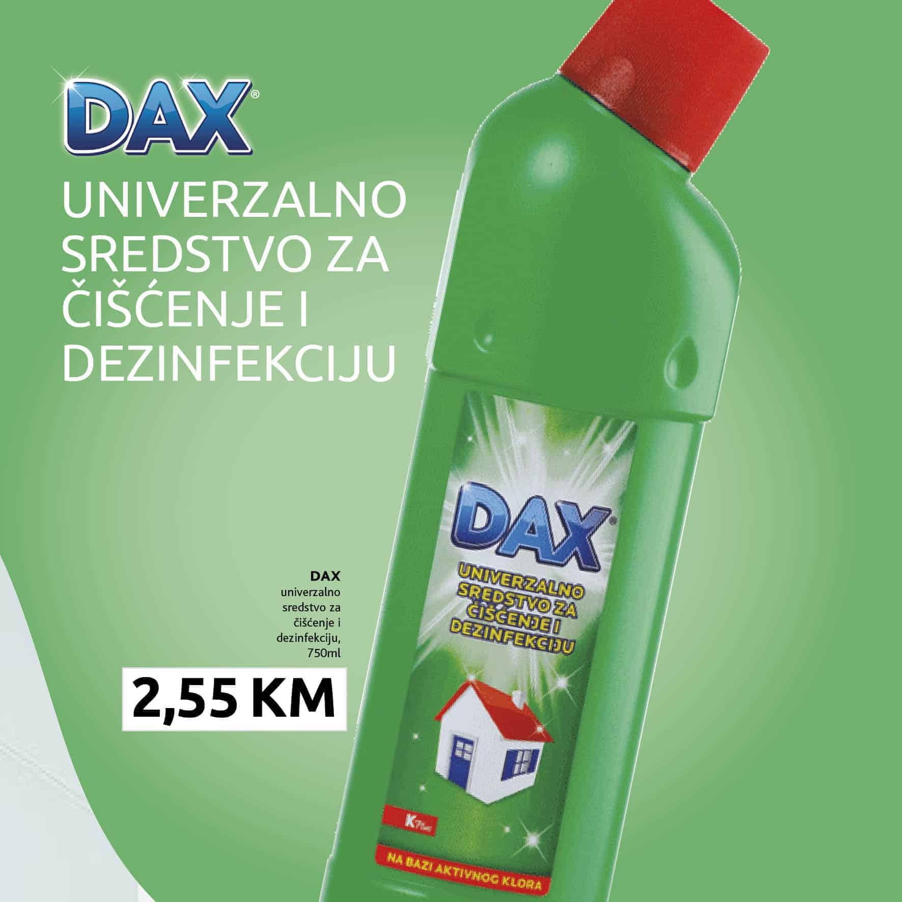 dax univerzalno sredtsvo za ciscenje i dezinfekciju