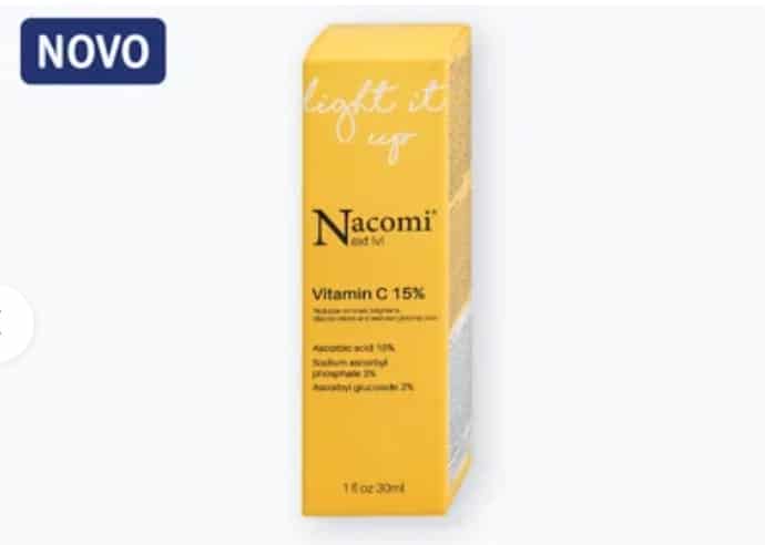 Nacomi light it up serum za lice, 30 ml