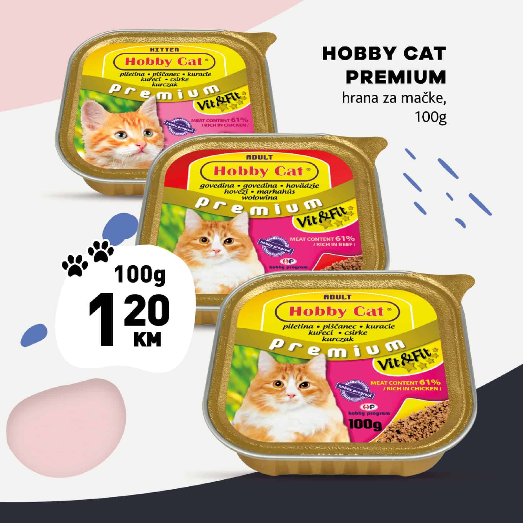 hrana za macke hobby cat premium