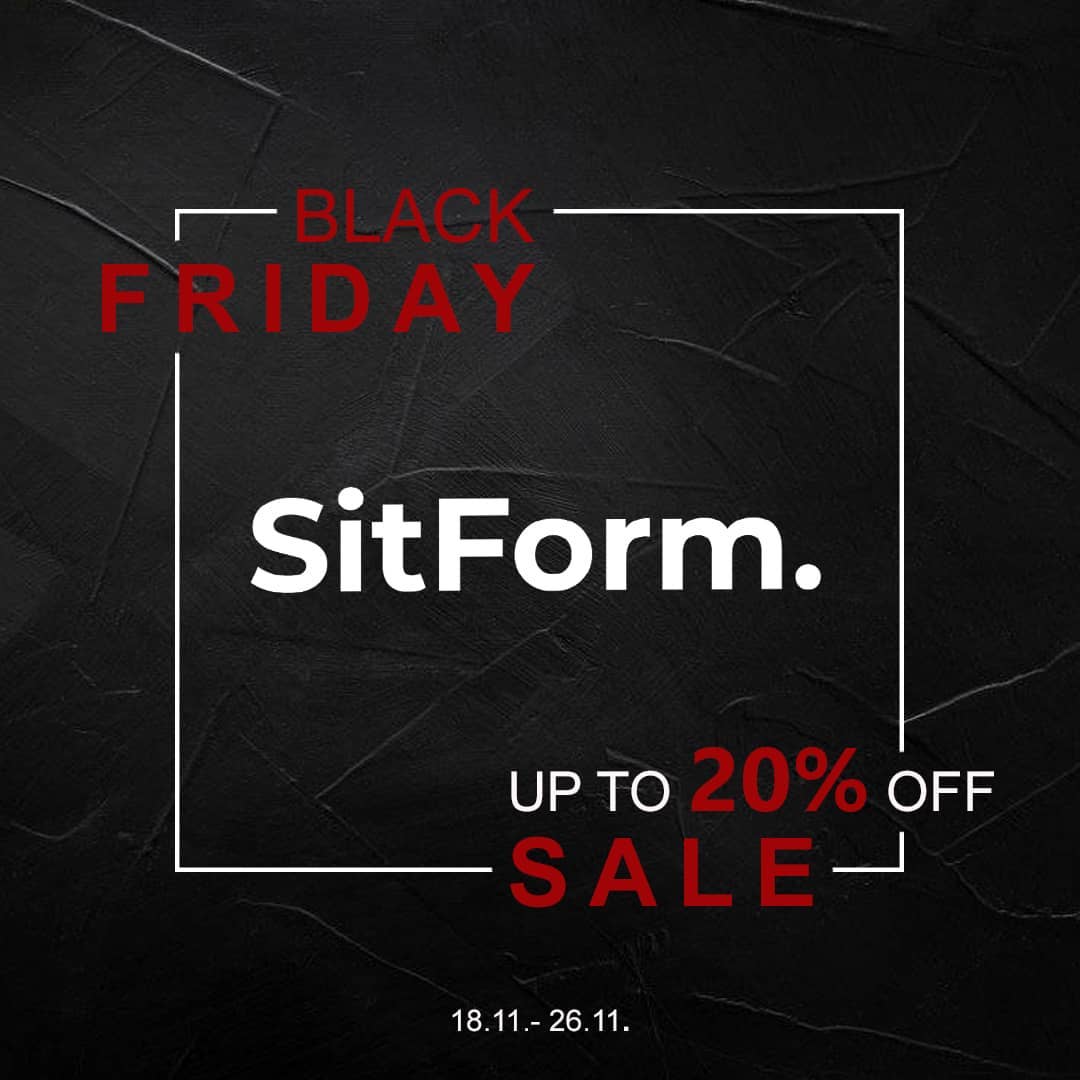 SitForm, SitForm black friday sale, SitForm snizenje, SitForm akcija, SitForm popusti