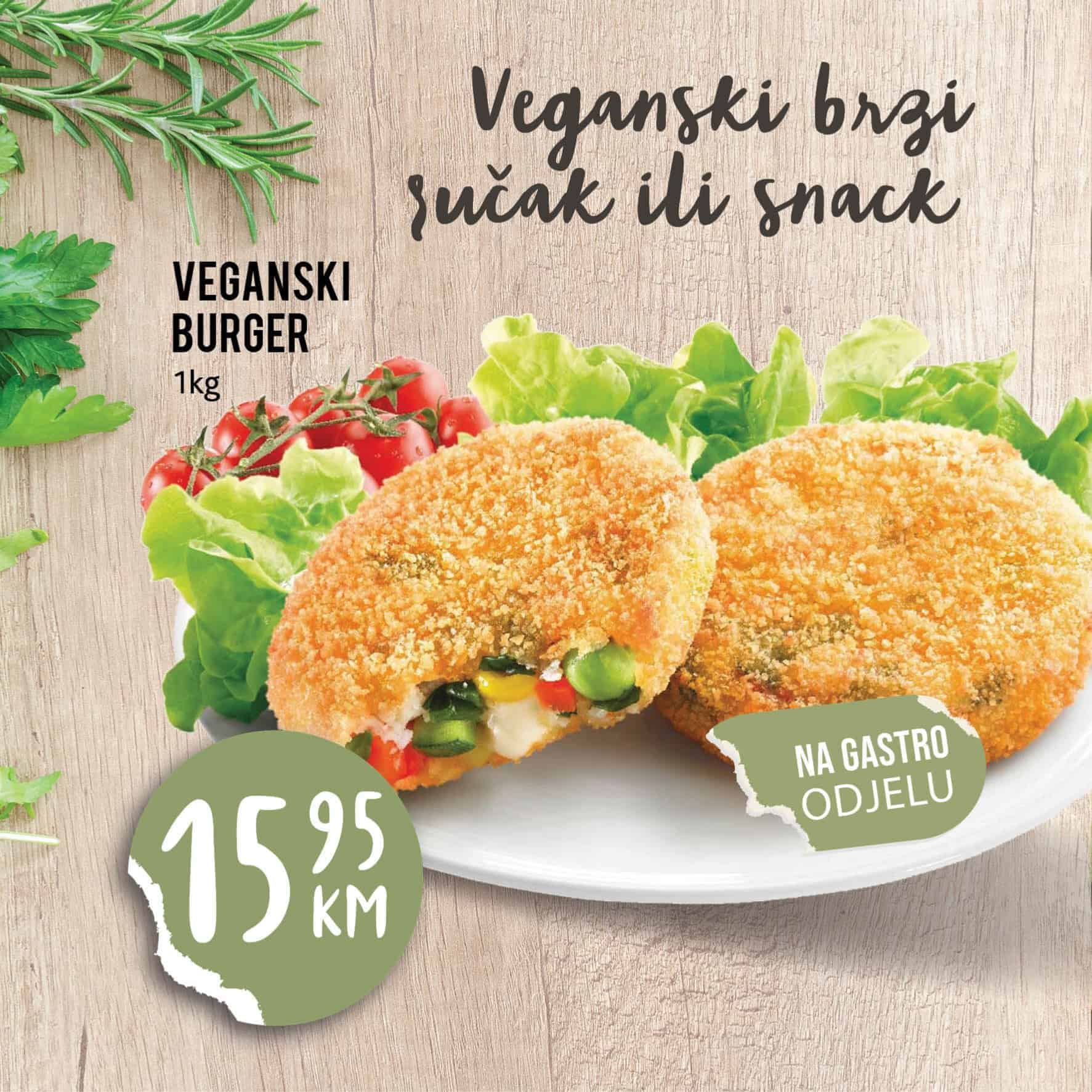 veganski burger, veganski burger gdje kupiti, veganski burger konzum, veganski burger akcija,m veganski burger cijena