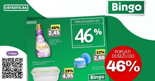 bingo, bingo akcija, bingo popust, bingo katalog, bingo vikend akcija, bingo snizenje, katalozi i akcije, akcije bih, katalozi bih