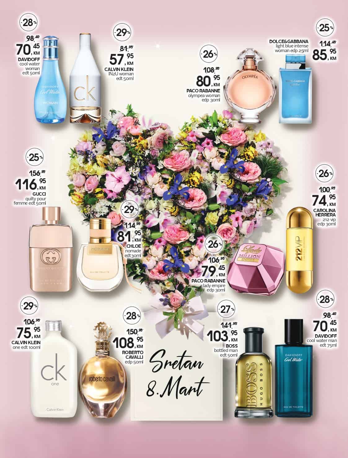 cm cosmetic market katalog nam donosi popuste do 51%. Iskoristite ovu neodoljivu ponudu i kupujte po sniženim/akcijskim cijenama! sniženje parfema u cm-u! 