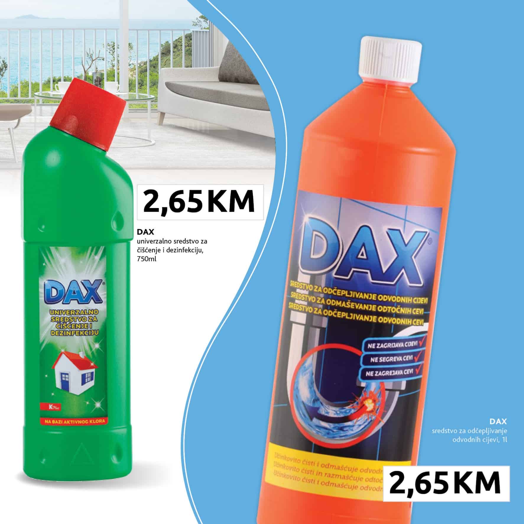 Konzum katalog donosi nam DAX proizvode po ackijskim sniženim cijenama!