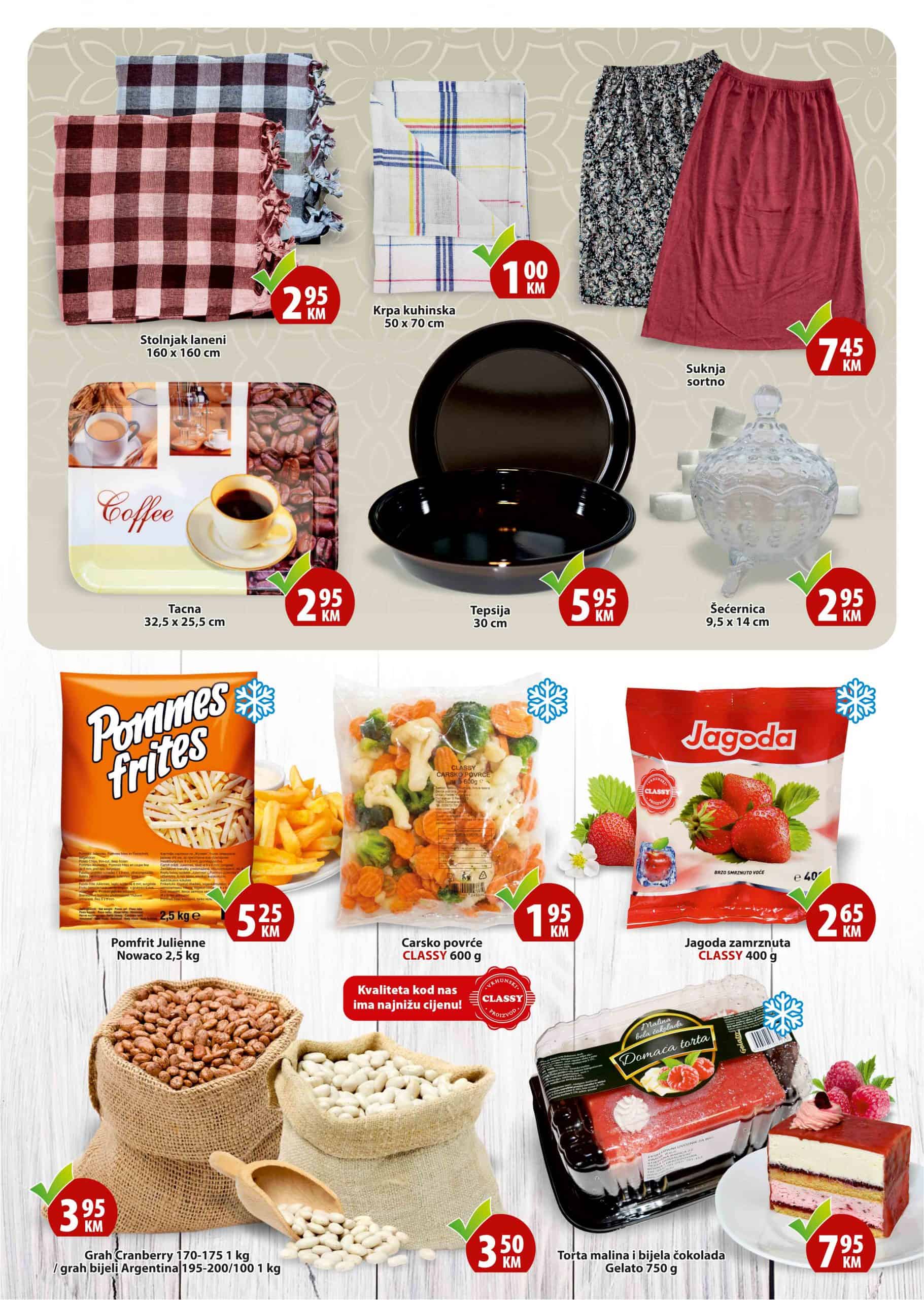 Mega Diskont katalog nam donosi odlične akcijske cijene za Ramazan. Pogledajte: akcijske cijene oraha, akcijske cijene hurmi. Mesne preradjevine i mljecni proizvodi su takodjer na akciji. Veliki izbor prehrambenih namirnica po super cijenama!