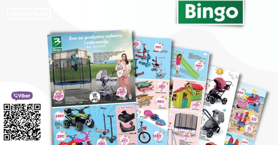 Bingo katalog ' sve za proljetnu zabavu i rekreaciju' donosi nam super cijene