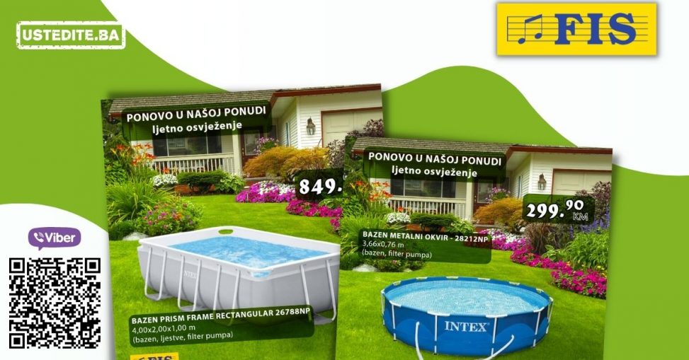 FIS Montažni bazeni i oprema za bazene