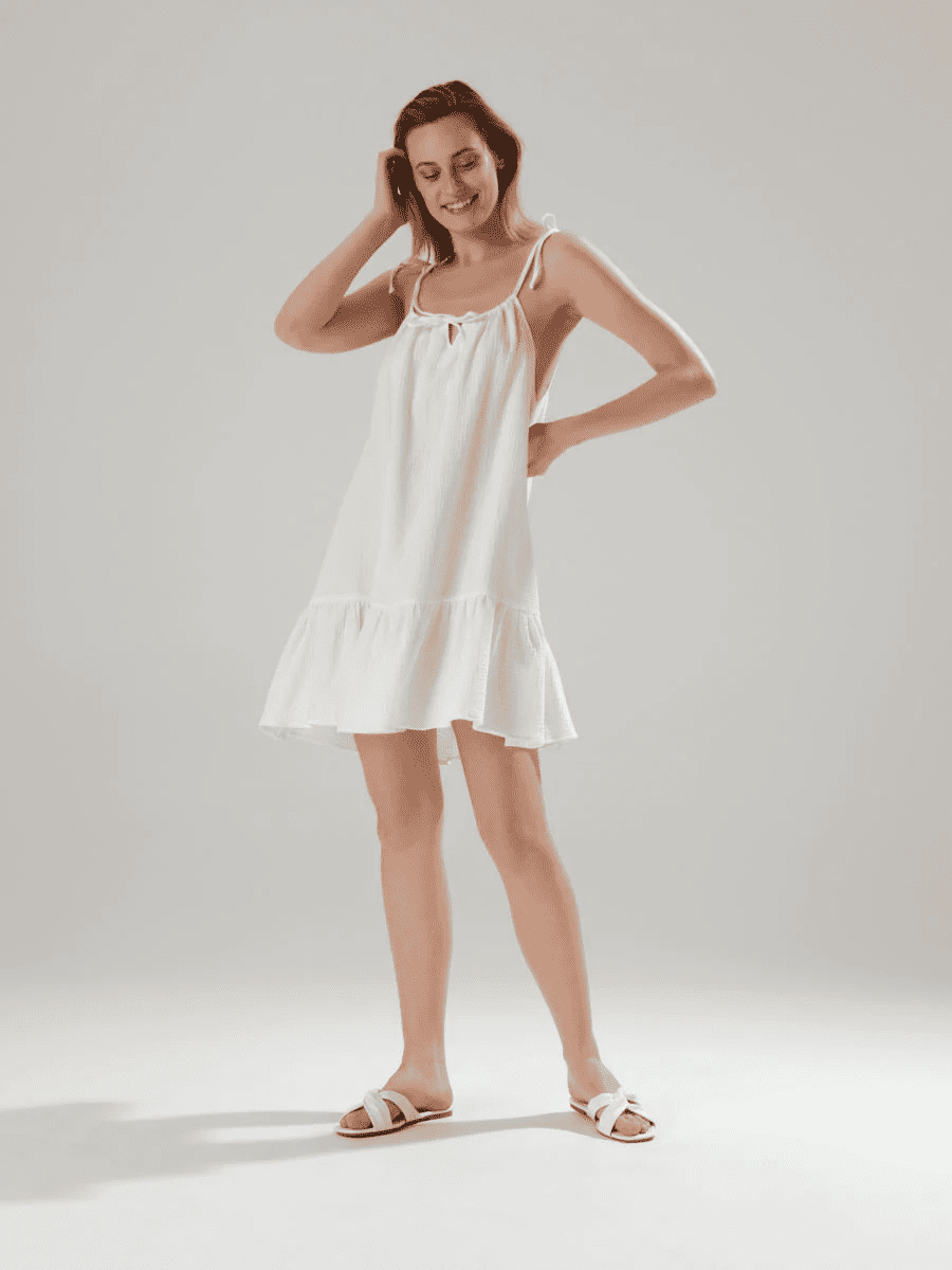 Sinsay Mini haljina na vezanje
