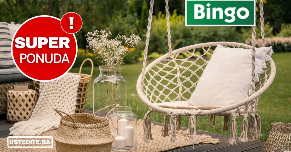 Bingo online ponuda vrtnog namjestaja! Ljuljacke i fotelje za vrt!