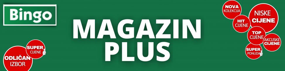 Bingo Magazin Plus katalog -akcija sniženje 2022