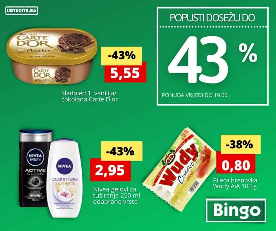 Bingo akcija JUNI 2022 ▷【POPUSTI do 43%】akcija ~ sniženje do 19.06.2022. 
