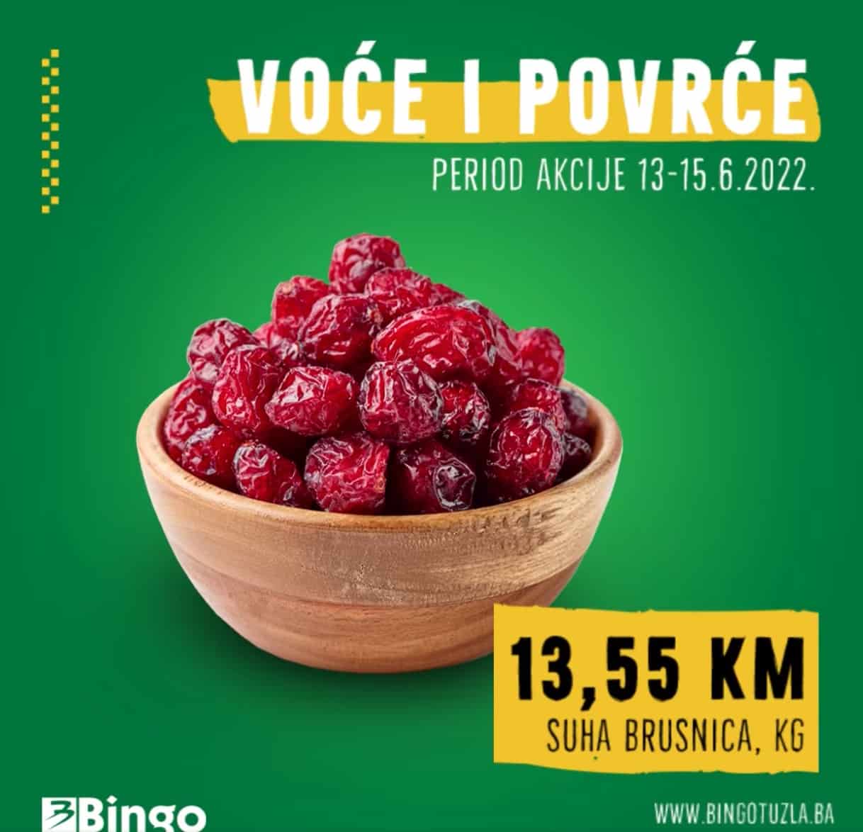 Bingo SNIŽENJE ▷【voće i povrće】 JUNI 2022 akcija ~ sniženja 13-16.06.2022.