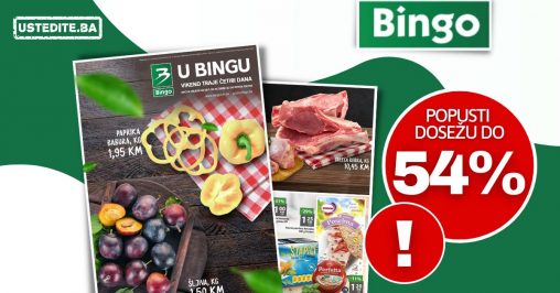 Bingo vikend akcija 28-31.7.2022. katalog snizenja julii 2022