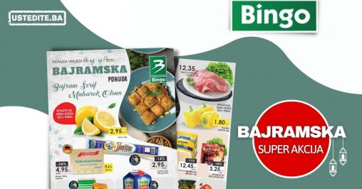 Bingo katalog BAJRAMSKA PONUDA juli 2022 akcija snizenja do 10.07.2022.