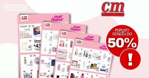 cm Pink Friday 12.8.2022.【SNIZENJE do 50%】cm katalog akcija avgust 2022!