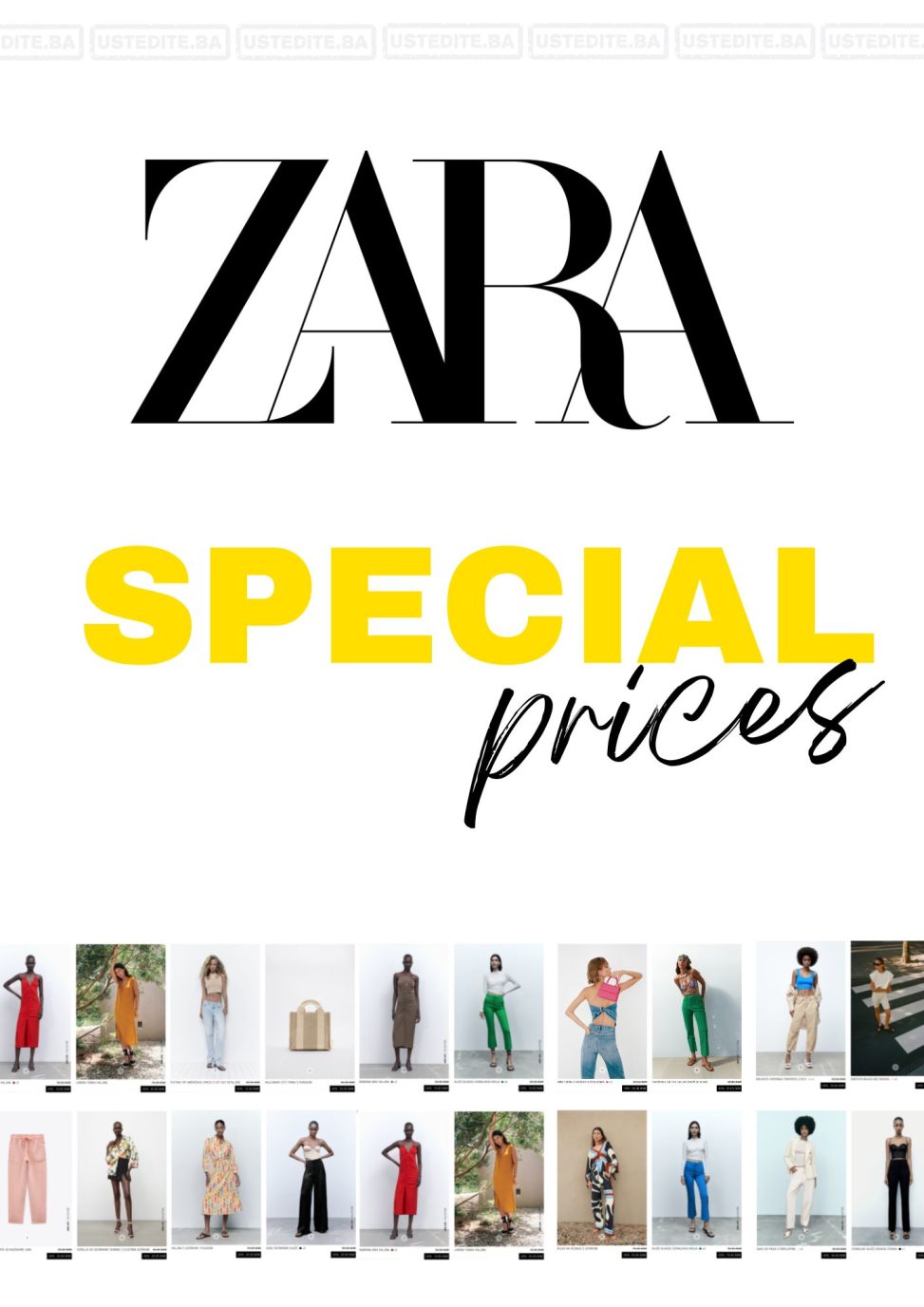 Zara SPECIAL PRICES - Zara BiH SNIŽENJE- sepembar 2022 - ustedite.ba