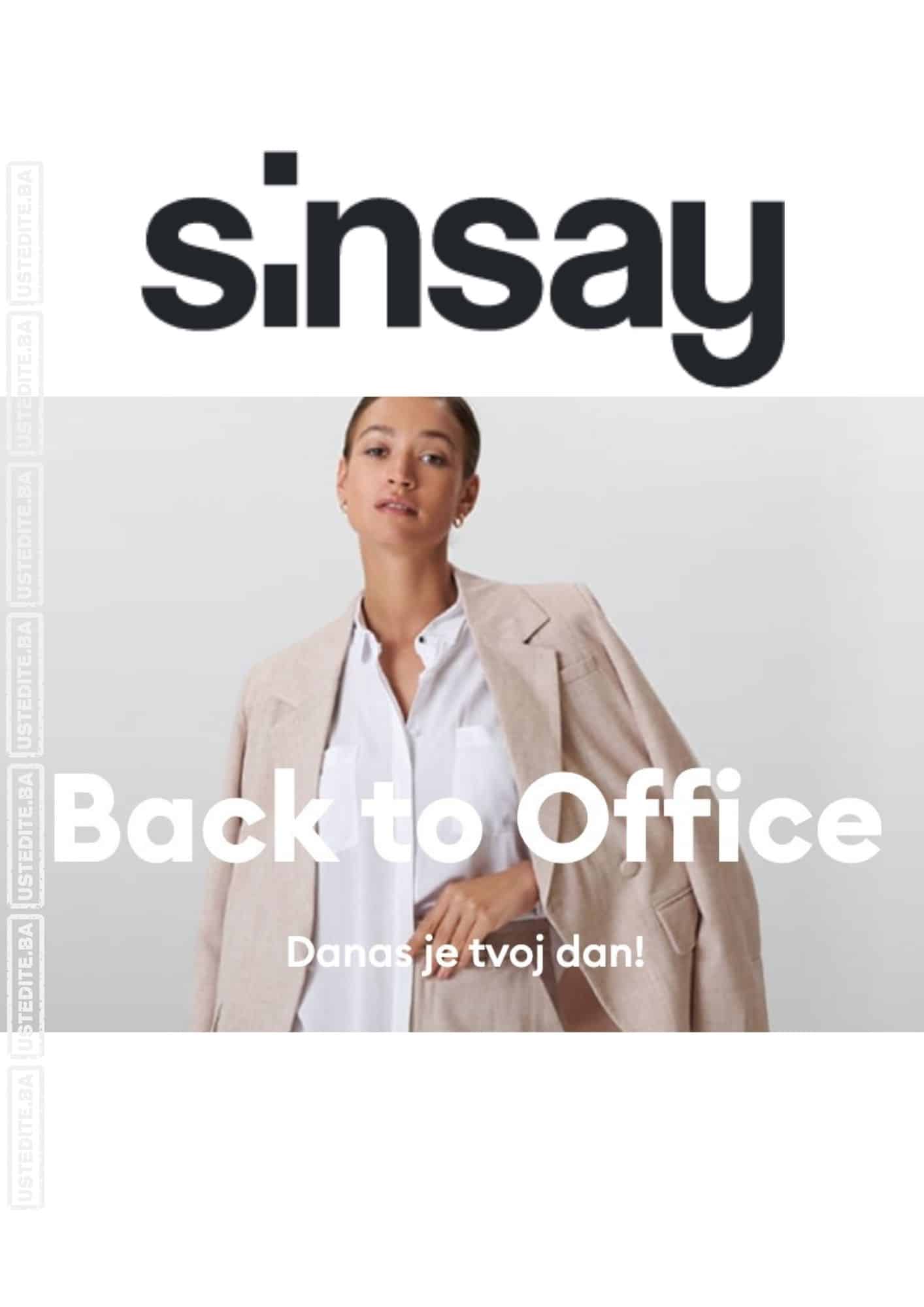 Sinsay BiH katalog - Back to Office - septembar 2022