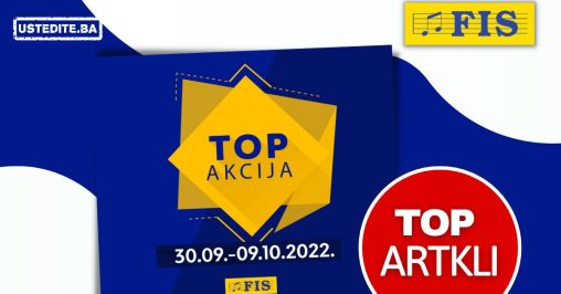 Fis TOP AKCIJA za TOP artikle 30.9-9.10.2022.