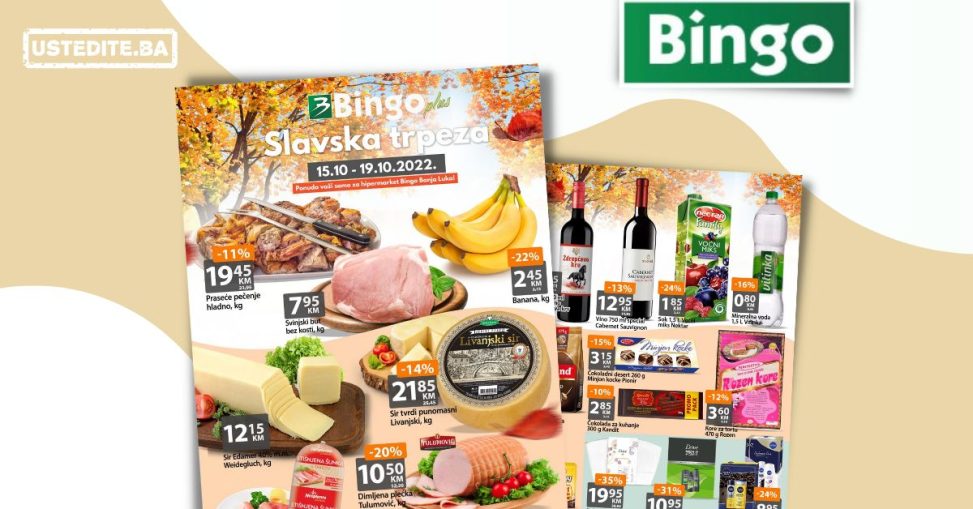 Bingo Banja Luka katalog 15-19.10.2022.