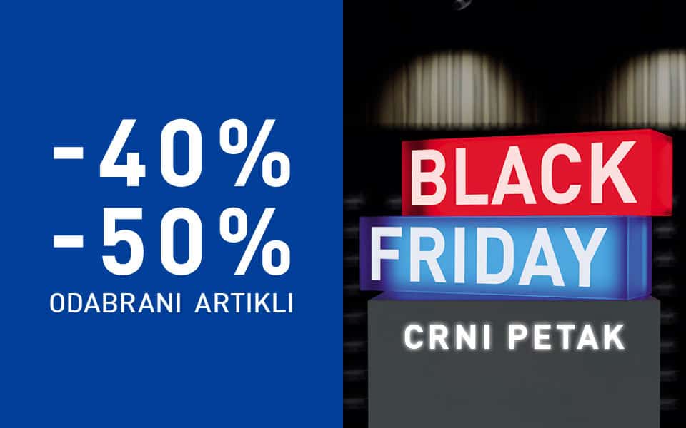 Intersport Crni Petak/Black Friday SNIŽENJE do 50% - novembar 2022
