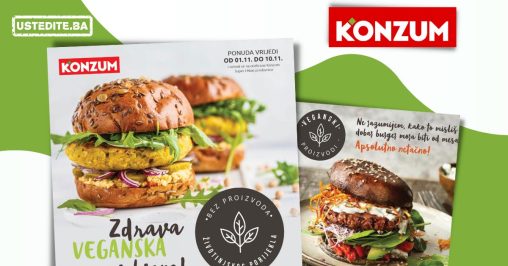 Konzum katalog Zdrava veganska prehrana 1-10.11.2022