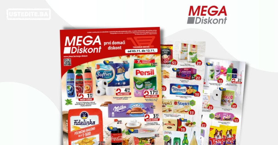 Mega Diskont katalog NOVEMBAR 2022 - akcija 3-12.11.2022.