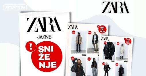 Zara BiH Jakne i prsluci SNIŽENJE - novembar 2022