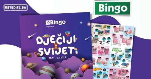 Bingo katalog DJEČIJI SVIJET 22.11-6.1.2022.