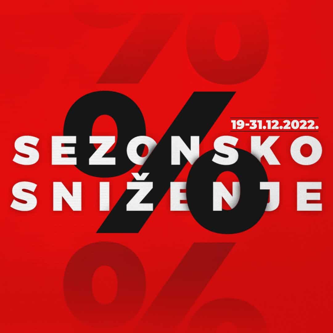 Sport Vision SEZONSKO SNIŽENJE - decembar 2022