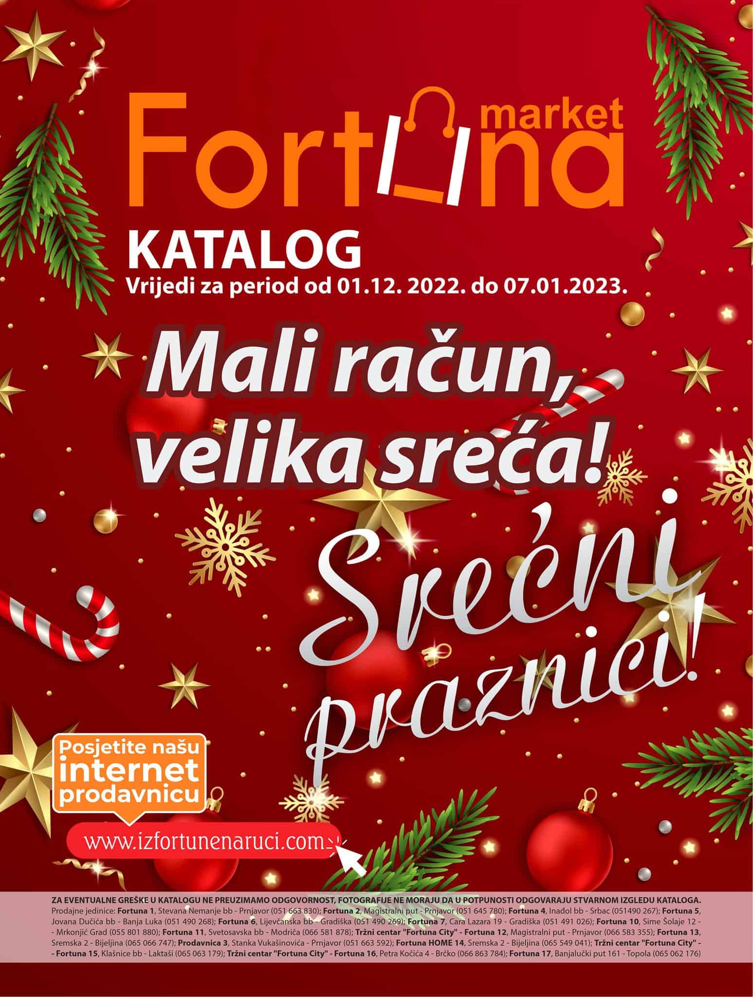 Fortuna katalog 01.12. 2022-07.01.2023. 