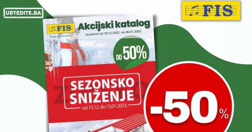 Fis katalog SEZONSKO SNIŽENJE 16.12.2022-6.1.2023.