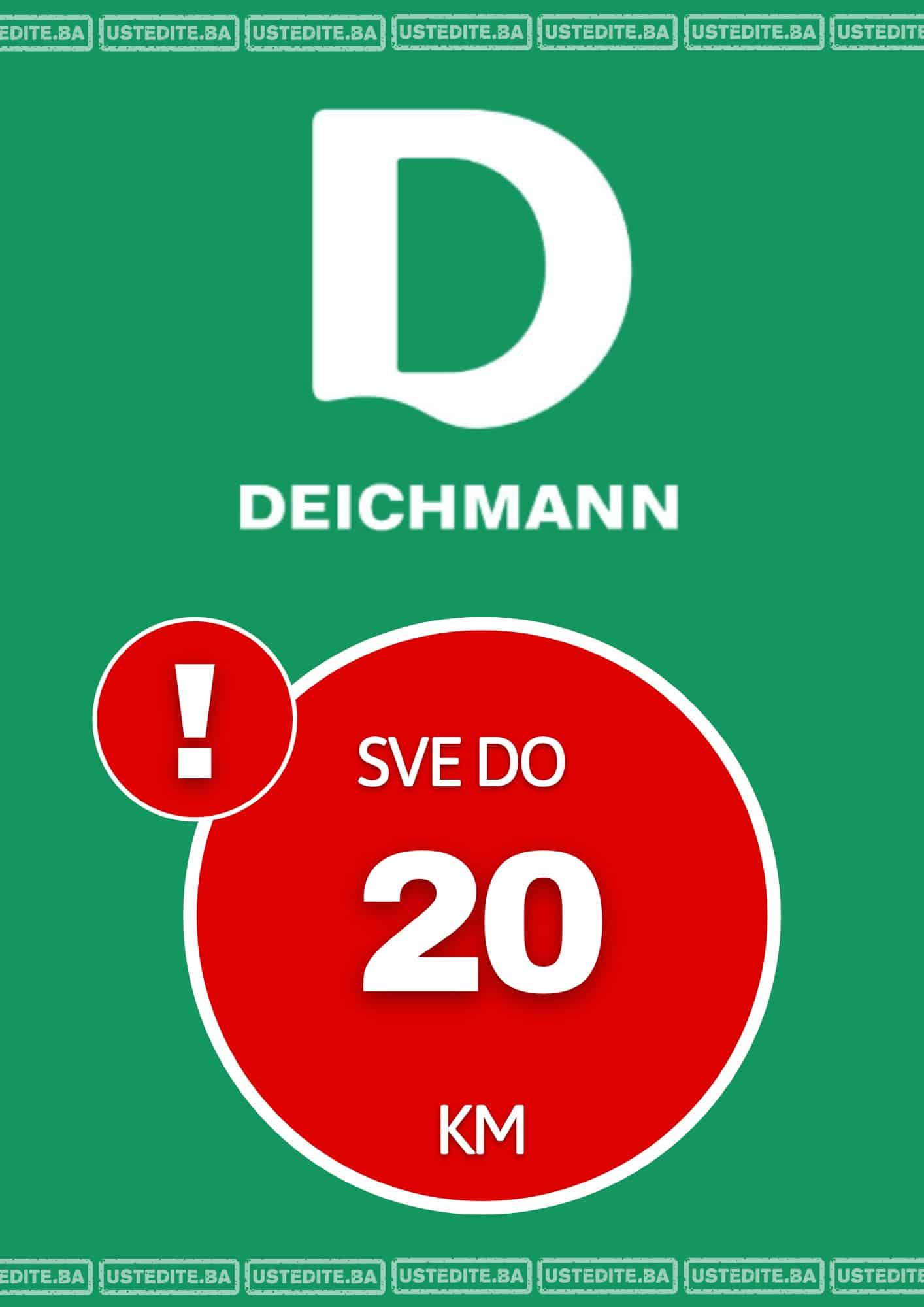 Deichmann BiH SVE do 20 KM ~ decembar 2022 