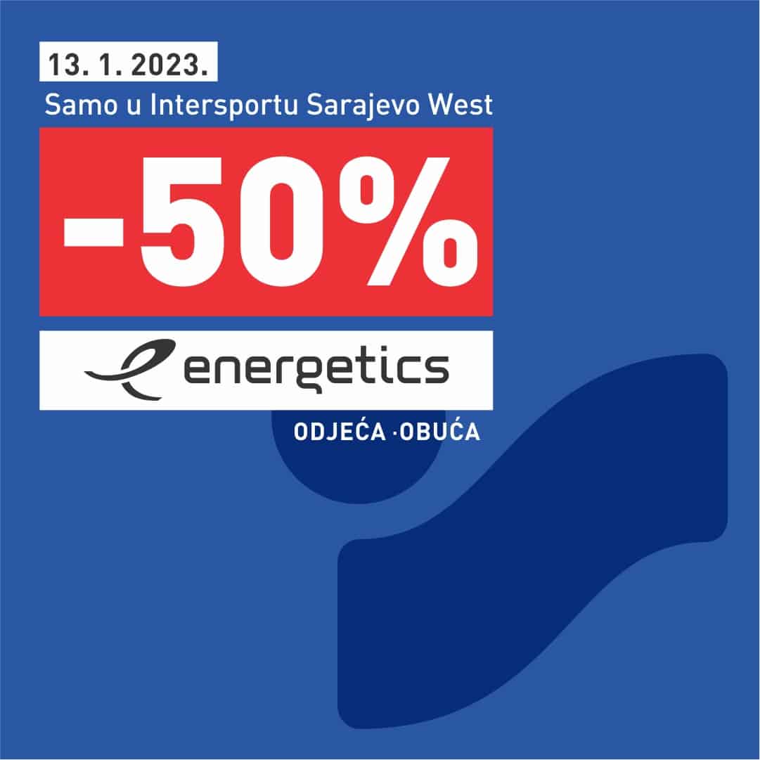 Intersport Energetics SNIŽENJE -50% 13.1.2023.  