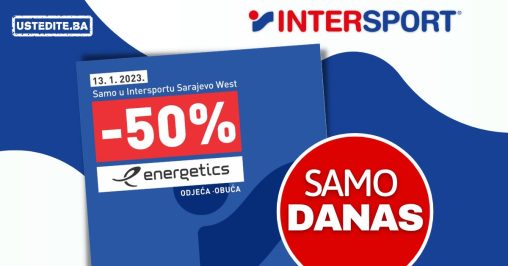 Intersport Energetics SNIŽENJE -50% 13.1.2023.