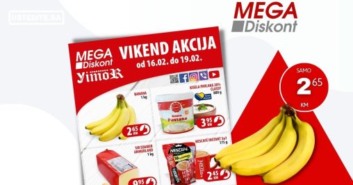 Mega Diskont vikend akcija 16-19.2.2023.