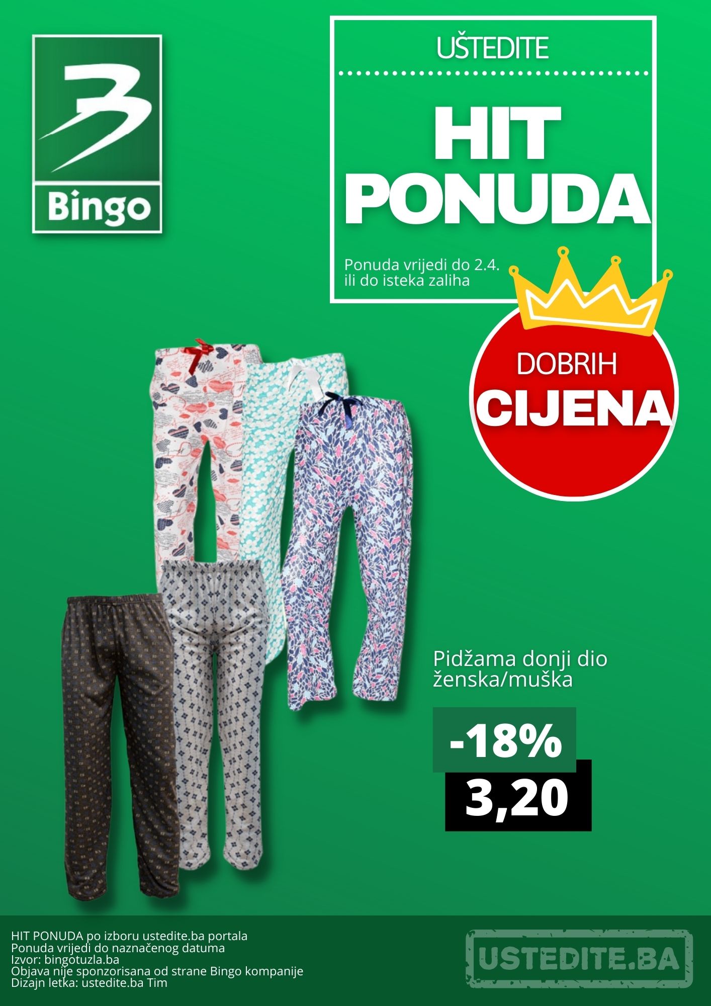 Bingo HIT PONUDA - Kralj dobih cijena 