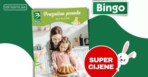 Bingo katalog Praznična ponuda 24.3-16.4.2023.