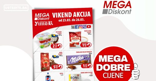 Mega Diskont vikend akcija 23-26.3.2023.