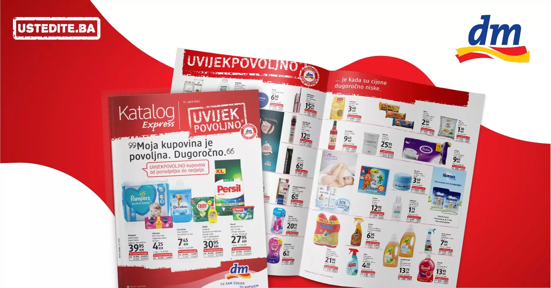 dm Katalog Express 1225.4.2023. ustedite.ba
