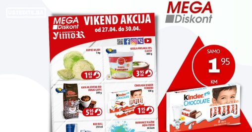 Mega Diskont vikend akcija 27-30.4.2023.